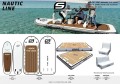 Pomost pompowany AIR ISLAND SAFE pływająca wyspa - Deski SUP Team (wieloosobowe) - Obraz nr1