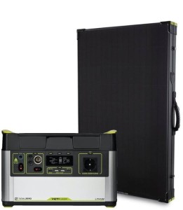 Goal Zero - zestaw solarny z generatorem Yeti 1000X EU +  panel Boulder 200W briefcase 