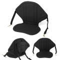Siedzisko kajakowe Spinera Classic - trzy ujęcia - widok kieszeni na plecach