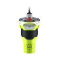 ACR GlobalFix V6 (RLB-43) EPIRB Cat. I — widok z przodu, lampa stroboskopowa, oznaczenia modelu