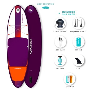Deska SUP Lava 9.8 COMBO Aquadesign
