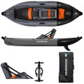 Aquadesign KOLOA X’Perience 305 – widok z góry, kajak pompowany jednoosobowy 305×96 cm