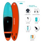 DEMO deska SUP Django 10.8 COMBO Aquadesign