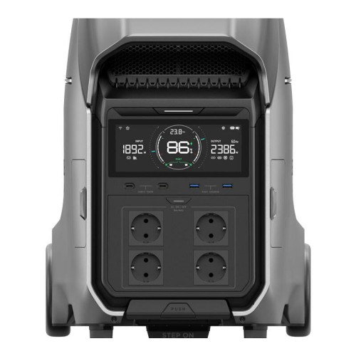 Przenośna stacja zasilania EcoFlow DELTA Pro 3 - widok z przodu