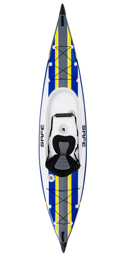 bardzo dobry kajak jednoosobowy SAFE kayak-sin-front.png