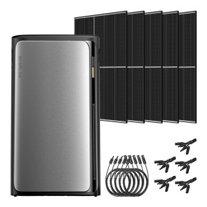 Zestaw fotowoltaiki balkonowej EcoFlow Stream Complete Ultra U1 z magazynem energii 