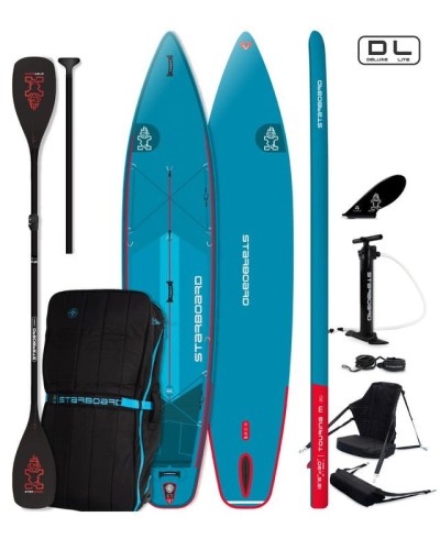 Deska SUP Lite + wiosło Touring 12.6 Starboard 2025 z siedziskiem kajakowym.webp