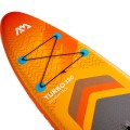 ElectroSUP Aqua Marina Go Turbo 320 - widok dziobu z gumkami bungee