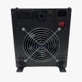 Ogrzewanie elektryczne postojowe 1500W HeroCamper-do przyczepy kampera przód - gniazdo kabla sieciowego - włącznik oraz wentylator