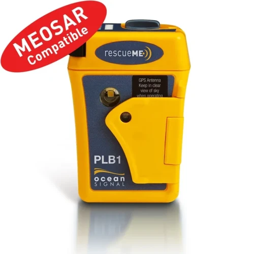 Ocean Signal PLB1 — osobisty lokalizator ratunkowy, zgodny z MEOSAR