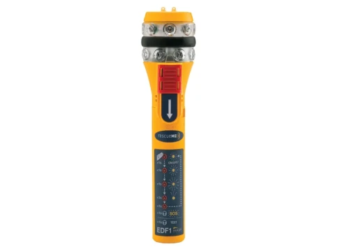 Ocean Signal rescueME EDF1 – elektroniczna flara LED, widok z przodu