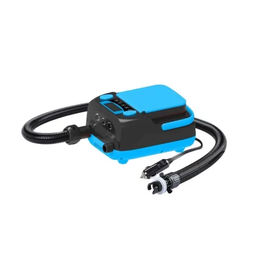 Pompka elektryczna STAR 9 PLUS do SUP – zestaw z wężem i wtykiem 12 V (maks. 20 PSI)