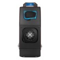 Ogrzewanie postojowe Blitzwolf BW-AH-V2B BT 5kw-12V z wejściem AC sterowane aplikacja adapter kontroler z wyświetlaczem Bluetooth - front ekran LCD
