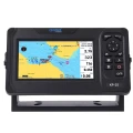 Ploter nawigacyjny Onwa KP-25A z AIS Class B+ — widok z przodu, ekran 5" z mapą i danymi AIS