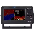 Ploter nawigacyjny Onwa KP-25F — widok z przodu, ekran 5" 800×480, podzielony ekran - fishfinder / chart