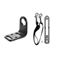 LEFEET Single Hand Rail Kit — komplet zestawu: uchwyt, smycz z karabińczykami, płytka/adapter i śruba, do P1/P1 XR/P1 Lite