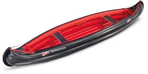 Kanu Grabner Adventure – front, lewy skos (pompowane 2–3 os.)