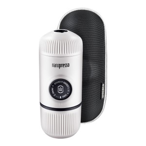 Przenośny ekspres do kawy WACACO Nanopresso Chill White + Etui