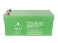 Akumulator LiFePo4 12V 300Ah - widoczna etykieta na obudowie z parametrami akumulatora