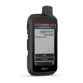 Garmin Montana 760i – ujęcie pod kątem, ekran trybu SOS / komunikat Emergency Response