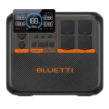 Mobilna stacja zasilania AC200P L BLUETTI 2304Wh 2400W LiFePO4 – panel z wyświetlaczem i przyciskami