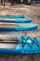 deski SUP Spinera z bliska