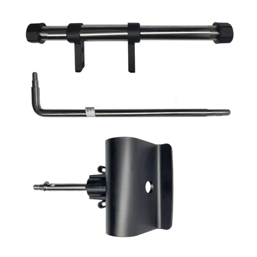 ePropulsion Spirit 1.0 EVO Remote Kit SE-R999-00 – elementy zestawu pod montaż sterociągu, mocowanie i cięgno