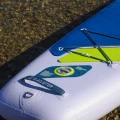 deska SUP Gladiator Origin 12.6S Sport – zawór i tylna część deski, detal