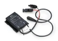 ePropulsion eLite Solar Charger – regulator solarny MPPT 100W z przewodami i złączami MC4 (widok zestawu)