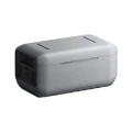 Anker SOLIX BP2000 Gen 2 2048Wh – bateria dodatkowa do C2000 Gen 2, ujęcie 3/4 od tyłu z widocznym bocznym panelem/złączem