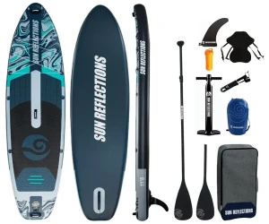 Deska SUP XXL 11.6 Combo Sun Reflections Forest Grey
