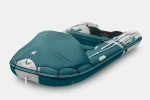 Ponton Gladiator Active C420 AL morski - biały + markiza i torby