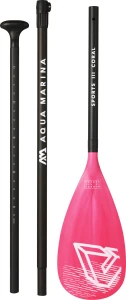 Wiosło różowe do SUP Sports III Aqua Marina