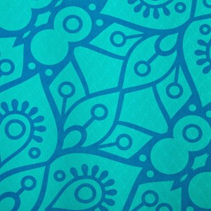 Mata do jogi MANDALA turkus