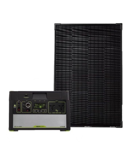 Goal Zero - Zestaw solarny z generatorem Yeti 1000X EU Lithium + panel Boulder 100W - Zasilanie EKO - Obraz nr2