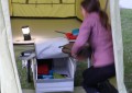 B-Turtle MONO przyczepka rowerowa + namiot - Namiot pompowany na rower - Obraz nr17