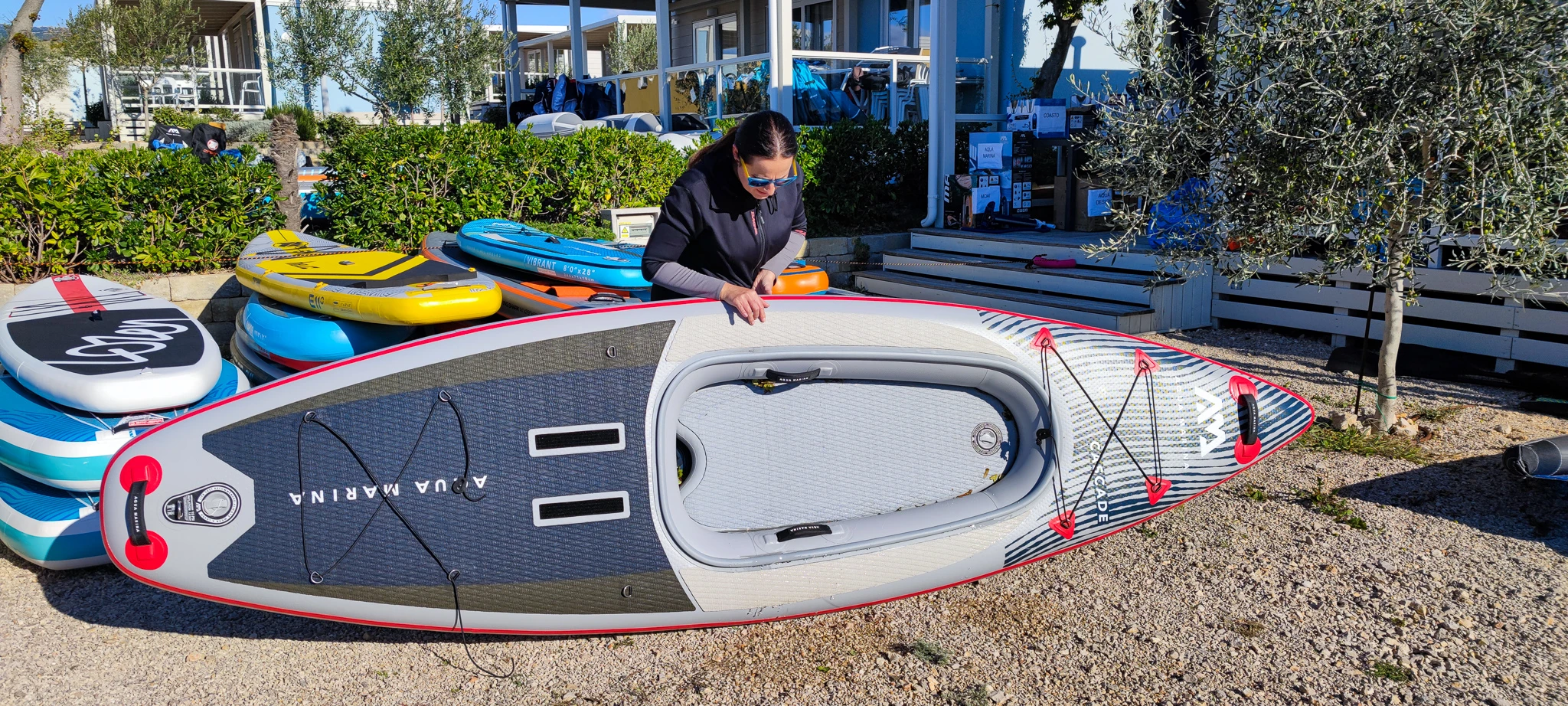hybryda SUP i kajaka Aqua Marina