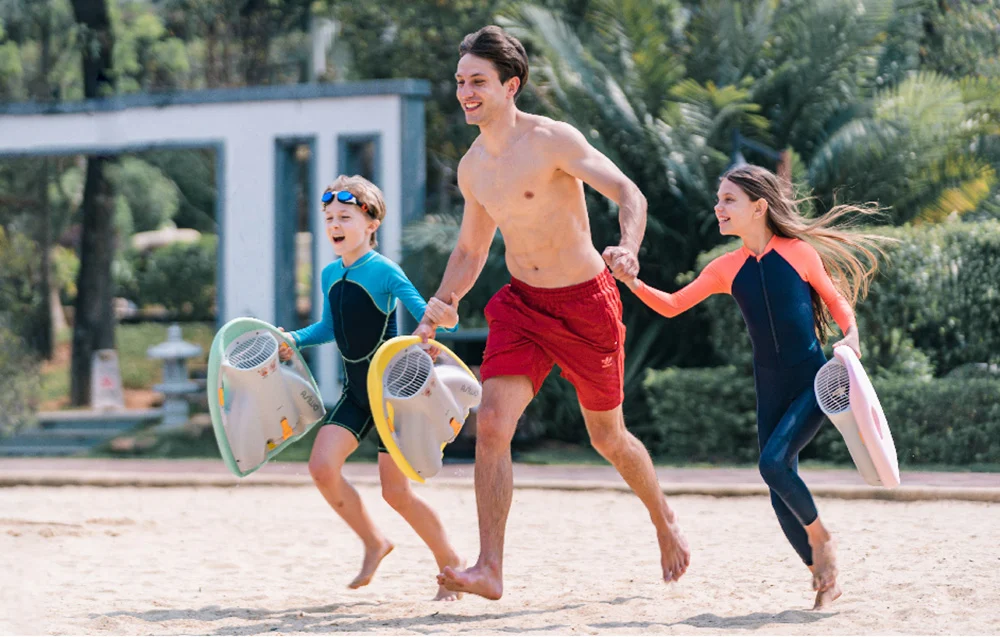 elektryczna deska do pływania Asiwo rodzinne zabawy na plaży