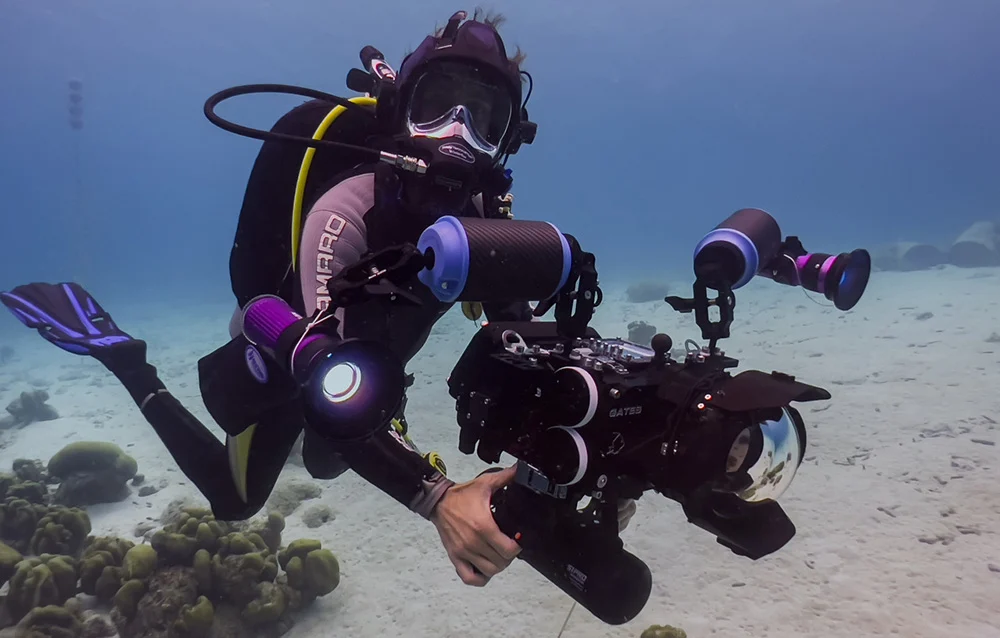 skuter podwodny Lefeet S1 Pro z maską snorkelingową