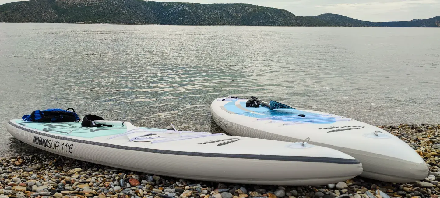 Deski sup Indiana na plaży