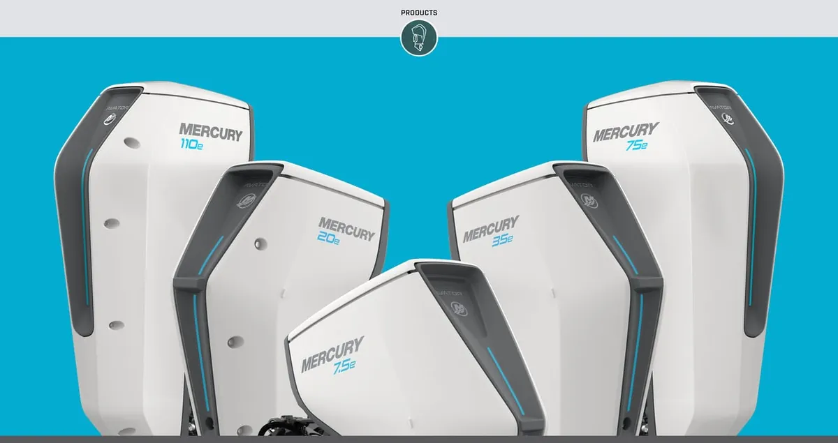 Linia silników elektrycznych zaburtowych Mercury Avator