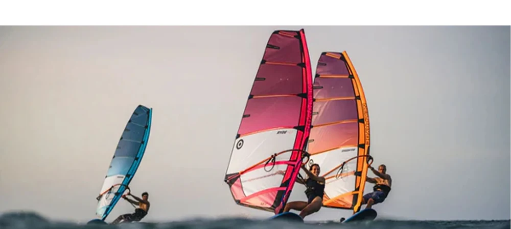 Rodzaje żagli windsurfingowych